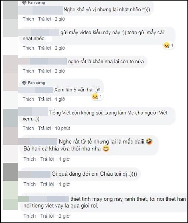 Hari Won bị 'ném đá' vì sự cố đọc tên Châu Bùi thành từ nhạy cảm - 3 Hari Won bị 'ném đá' vì sự cố đọc tên Châu Bùi thành từ nhạy cảm - 3