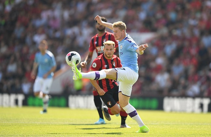 Aguero cán mốc 400 bàn, De Bruyne đi vào lịch sử trong chiến thắng tưng bừng của Man City Aguero cán mốc 400 bàn, De Bruyne đi vào lịch sử trong chiến thắng tưng bừng của Man City