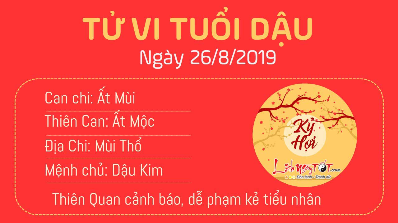 Tử vi thứ 2 ngày 26/8/2019 của 12 con giáp: Mão sự nghiệp tiến triển, Sửu gặp rắc rối - 9 Tử vi thứ 2 ngày 26/8/2019 của 12 con giáp: Mão sự nghiệp tiến triển, Sửu gặp rắc rối - 9
