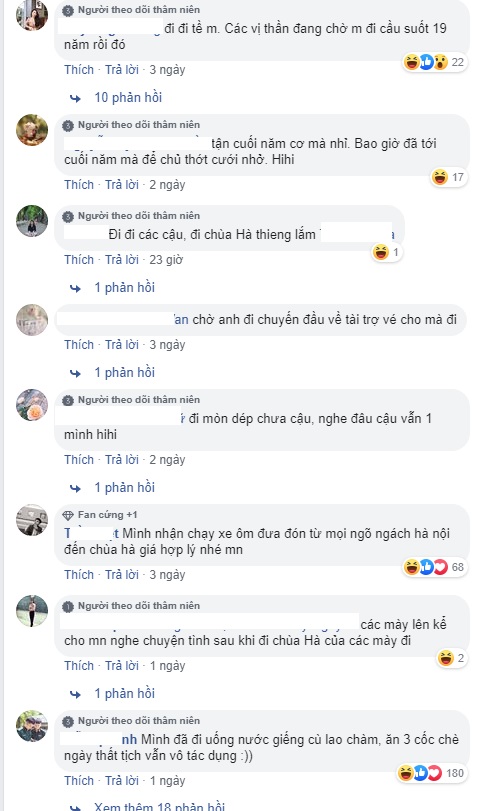 Lặn lội từ Sài Gòn ra chùa Hà cầu duyên, cô gái về nhà chỉ cần 'thả like' cũng được crush quay sang tán tỉnh - 3 Lặn lội từ Sài Gòn ra chùa Hà cầu duyên, cô gái về nhà chỉ cần 'thả like' cũng được crush quay sang tán tỉnh - 3
