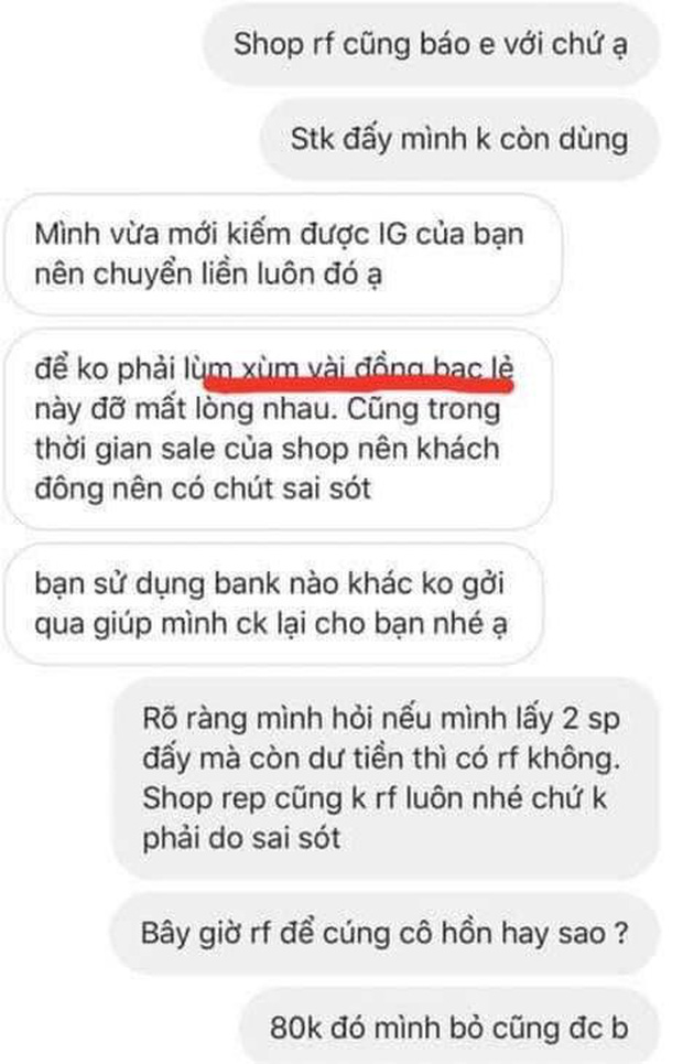 Shop của hot girl Instagram nổi tiếng sexy bị 'bóc phốt' hết hàng nhưng không chịu trả lại tiền cho khách: Là sơ suất hay lươn lẹo? - 5 Shop của hot girl Instagram nổi tiếng sexy bị 'bóc phốt' hết hàng nhưng không chịu trả lại tiền cho khách: Là sơ suất hay lươn lẹo? - 5