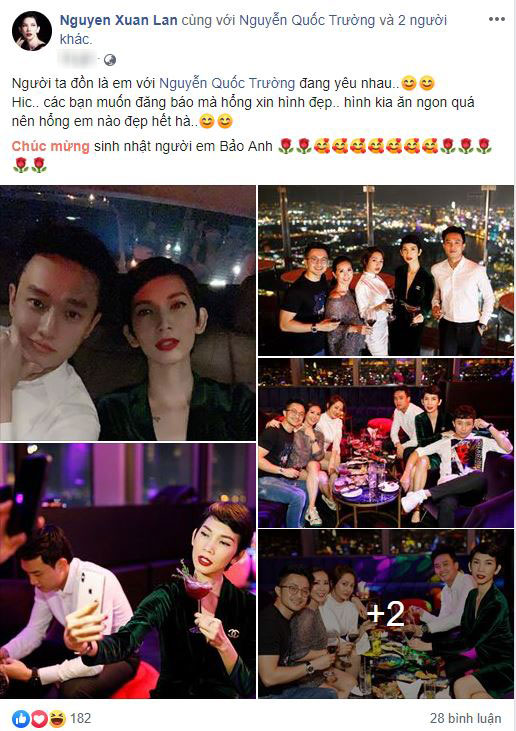 Sau Quốc Trường, đến lượt Xuân Lan phản pháo tin đồn hẹn hò bằng loạt ảnh tình tứ - 2 Sau Quốc Trường, đến lượt Xuân Lan phản pháo tin đồn hẹn hò bằng loạt ảnh tình tứ - 2