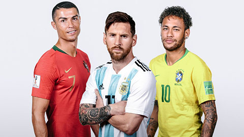 Chỉ có Messi và Ronaldo xuất sắc hơn Neymar Chỉ có Messi và Ronaldo xuất sắc hơn Neymar