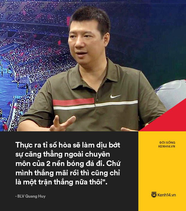BLV Quang Huy có câu phát biểu viral sau trận đấu, nghe có vẻ khiêm tốn nhưng lại rất thuyết phục - 1 BLV Quang Huy có câu phát biểu viral sau trận đấu, nghe có vẻ khiêm tốn nhưng lại rất thuyết phục - 1