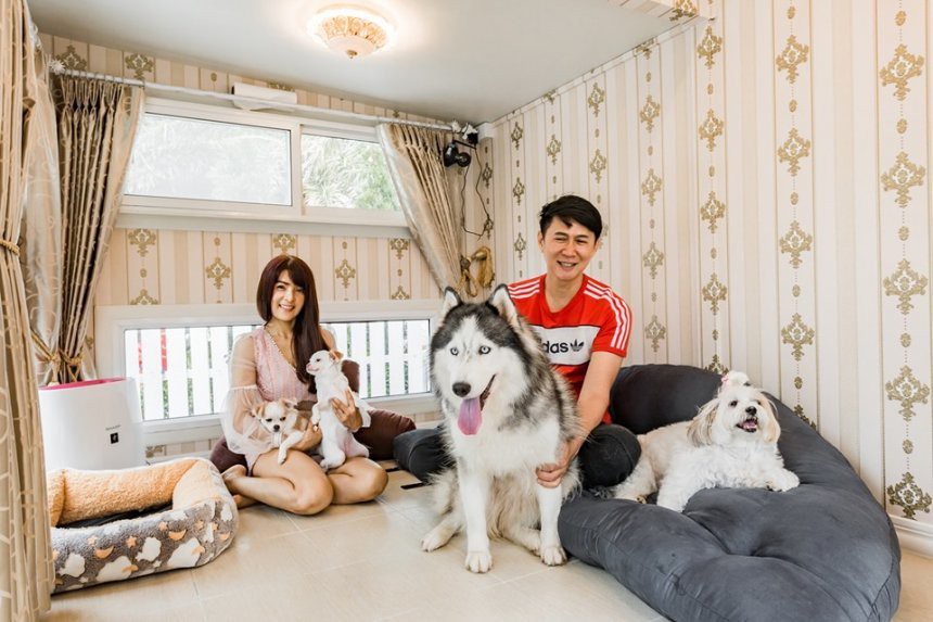 Cặp đôi 'bạo chi' xây hẳn biệt thự cho cún cưng, trong nhà có máy lạnh, đồ chơi 'xịn xò' - 2 Cặp đôi 'bạo chi' xây hẳn biệt thự cho cún cưng, trong nhà có máy lạnh, đồ chơi 'xịn xò' - 2