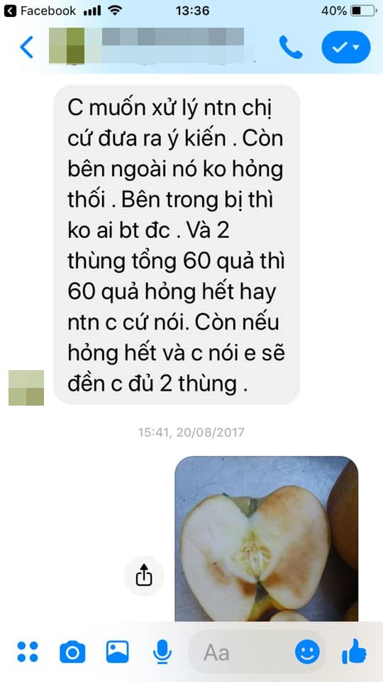 Mua chôm chôm online ở cửa hàng nổi tiếng, mẹ trẻ gặp cảnh thối 9/10 quả, nhưng tệ nhất là thái độ của nhân viên - 6 Mua chôm chôm online ở cửa hàng nổi tiếng, mẹ trẻ gặp cảnh thối 9/10 quả, nhưng tệ nhất là thái độ của nhân viên - 6