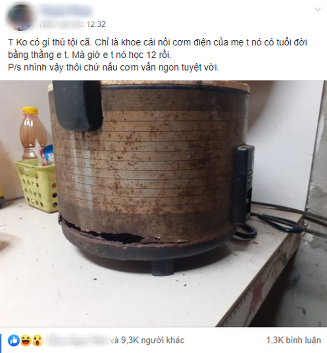 Cộng đồng mạng tròn mắt nhìn chiếc nồi '17 tuổi' còn phải 'lao động', chủ nhân tự hào khoe cơm còn dẻo và ngon Cộng đồng mạng tròn mắt nhìn chiếc nồi '17 tuổi' còn phải 'lao động', chủ nhân tự hào khoe cơm còn dẻo và ngon