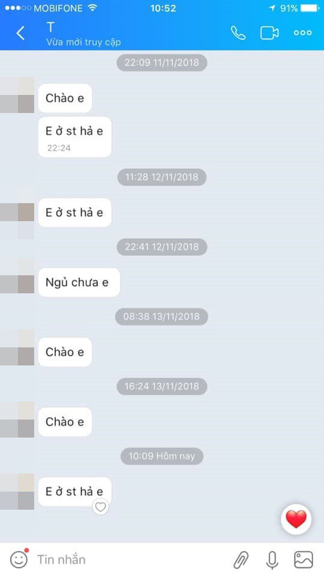 Chàng trai vàng trong làng làm quen, kiên nhẫn nhắn tin suốt 8 tháng ròng rã dù cô gái chỉ trả lời 1 lần - 3 Chàng trai vàng trong làng làm quen, kiên nhẫn nhắn tin suốt 8 tháng ròng rã dù cô gái chỉ trả lời 1 lần - 3