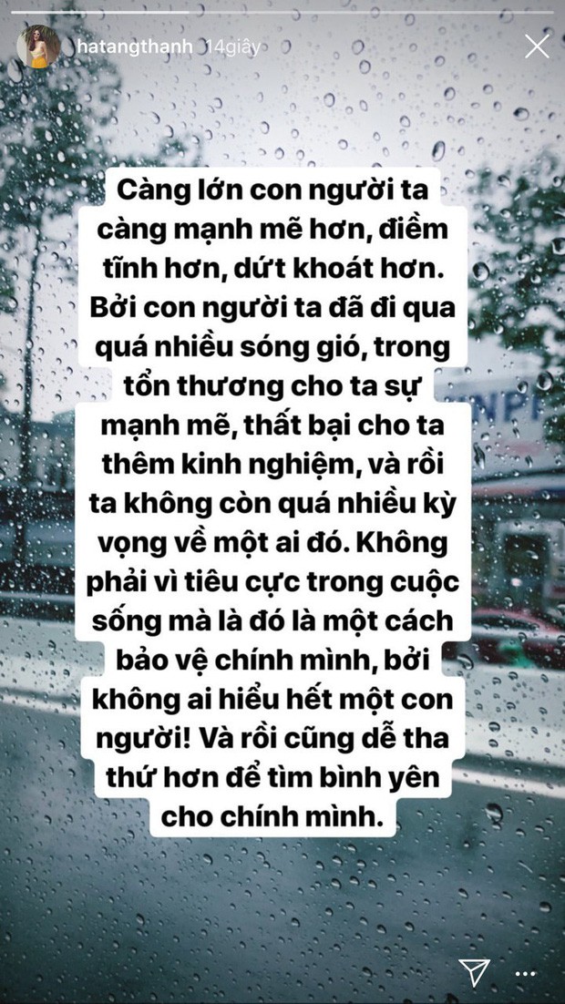 Tăng Thanh Hà: Từ cuộc hôn nhân trong mơ tới dòng trạng thái tâm trạng - 11 Tăng Thanh Hà: Từ cuộc hôn nhân trong mơ tới dòng trạng thái tâm trạng - 11