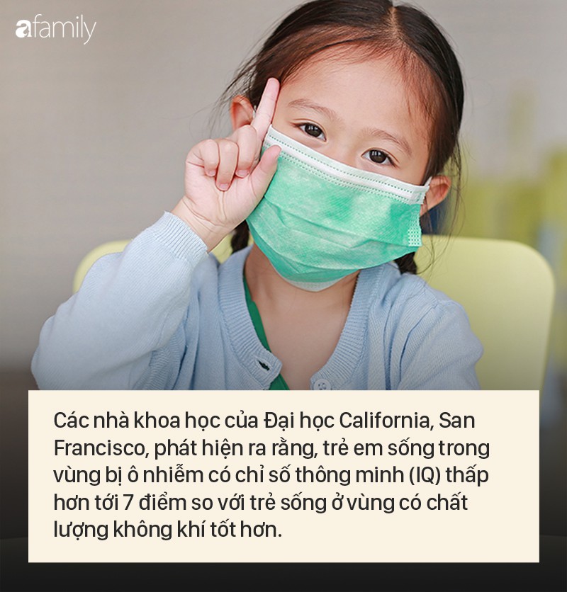Tiếp xúc với không khí bị ô nhiễm, trẻ em có nguy cơ cao gặp phải những rủi ro đáng tiếc cả đời thế này - 2 Tiếp xúc với không khí bị ô nhiễm, trẻ em có nguy cơ cao gặp phải những rủi ro đáng tiếc cả đời thế này - 2
