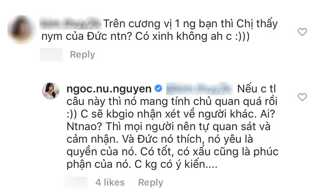 Ngọc Nữ lần đầu thẳng thắn trả lời những câu hỏi liên quan đến 'tình cũ tin đồn' Văn Đức, úp mở về việc bị phản bội - 5 Ngọc Nữ lần đầu thẳng thắn trả lời những câu hỏi liên quan đến 'tình cũ tin đồn' Văn Đức, úp mở về việc bị phản bội - 5
