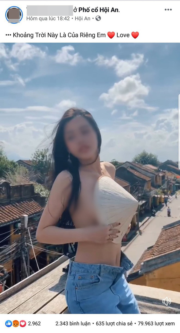 Lên tiếng xin lỗi, 'hot girl' bán khỏa thân quay clip trên nóc quán cafe ở Hội An vẫn bị 'ném đá' tới tấp Lên tiếng xin lỗi, 'hot girl' bán khỏa thân quay clip trên nóc quán cafe ở Hội An vẫn bị 'ném đá' tới tấp