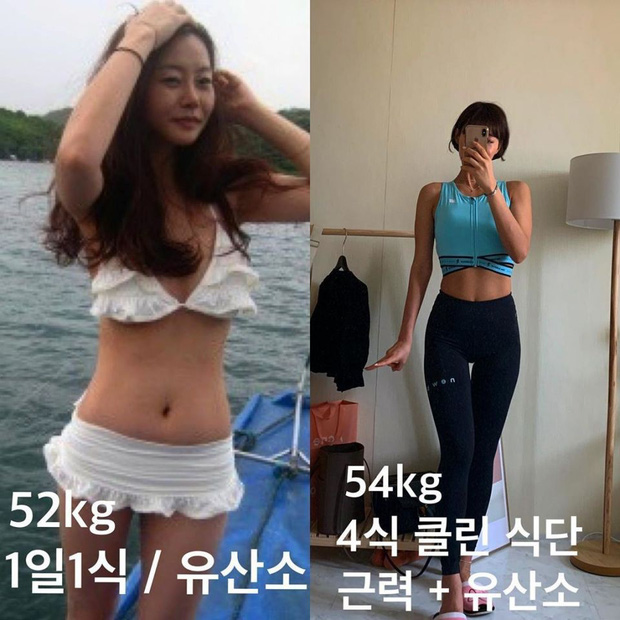 Cô nàng PT Hàn Quốc chia sẻ bí kíp giảm 20kg, loại bỏ mỡ để lấy lại thân hình đồng hồ cát săn chắc - 2 Cô nàng PT Hàn Quốc chia sẻ bí kíp giảm 20kg, loại bỏ mỡ để lấy lại thân hình đồng hồ cát săn chắc - 2