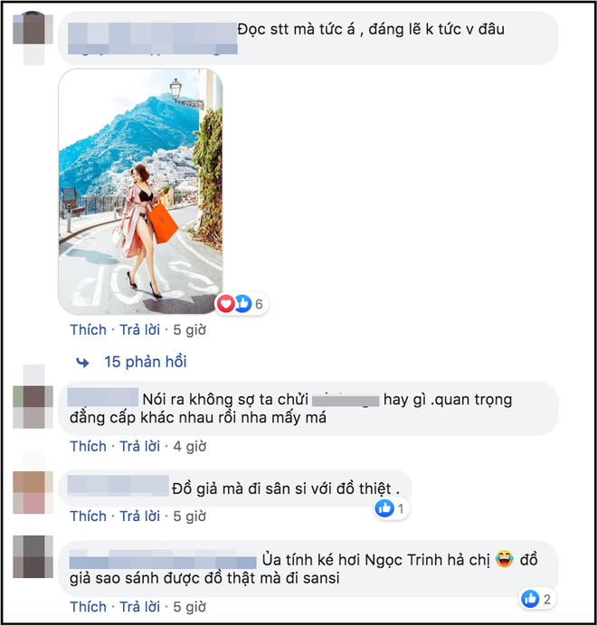 Bị chỉ trích chụp hình khoe thân phản cảm, Ngân 98 bị dân mạng 'tổng tấn công' vì bỗng đá xéo Ngọc Trinh - 2 Bị chỉ trích chụp hình khoe thân phản cảm, Ngân 98 bị dân mạng 'tổng tấn công' vì bỗng đá xéo Ngọc Trinh - 2