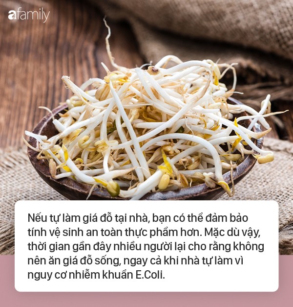 'Không được ăn giá đỗ sống ngay cả khi tự tay làm vì có thể khiến cơ thể nhiễm loại vi khuẩn kháng tất cả kháng sinh': Chuyên gia nói gì về điều này? - 1 'Không được ăn giá đỗ sống ngay cả khi tự tay làm vì có thể khiến cơ thể nhiễm loại vi khuẩn kháng tất cả kháng sinh': Chuyên gia nói gì về điều này? - 1
