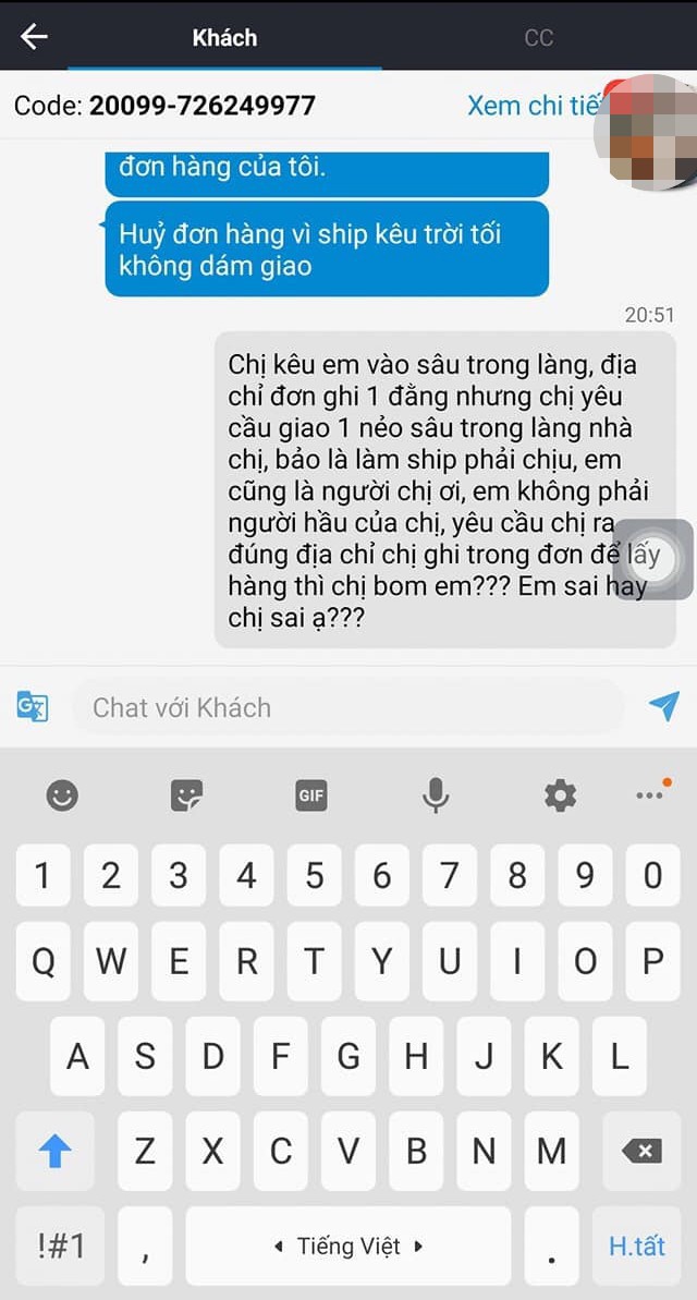 Ghi địa chỉ một đằng đòi shipper giao một nẻo nhưng không được đồng ý, cô nàng có hành động khiến dân mạng phẫn nộ - 1 Ghi địa chỉ một đằng đòi shipper giao một nẻo nhưng không được đồng ý, cô nàng có hành động khiến dân mạng phẫn nộ - 1