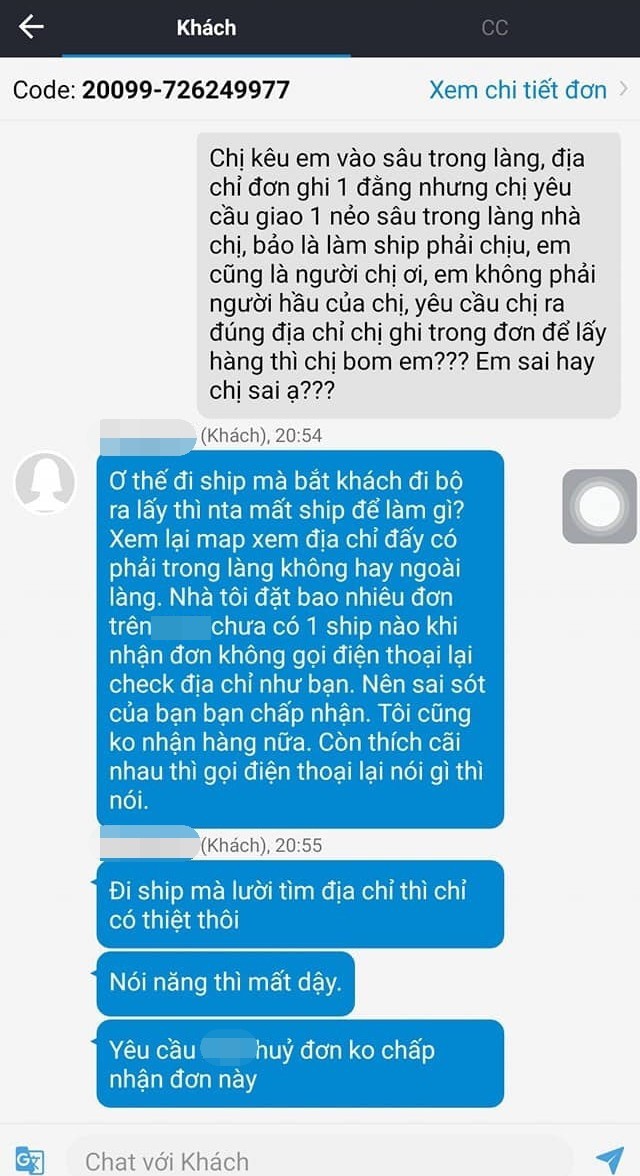 Ghi địa chỉ một đằng đòi shipper giao một nẻo nhưng không được đồng ý, cô nàng có hành động khiến dân mạng phẫn nộ - 2 Ghi địa chỉ một đằng đòi shipper giao một nẻo nhưng không được đồng ý, cô nàng có hành động khiến dân mạng phẫn nộ - 2