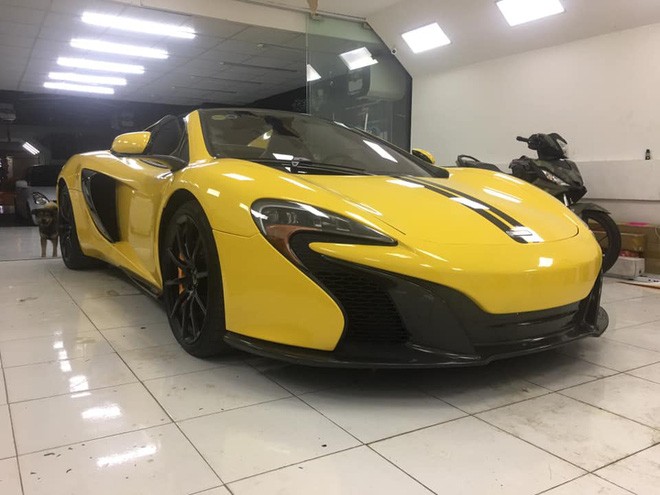 McLaren 650S Spider màu vàng thứ hai xuất hiện tại Việt Nam, sự thật phía sau gây ngạc nhiên - 1 McLaren 650S Spider màu vàng thứ hai xuất hiện tại Việt Nam, sự thật phía sau gây ngạc nhiên - 1