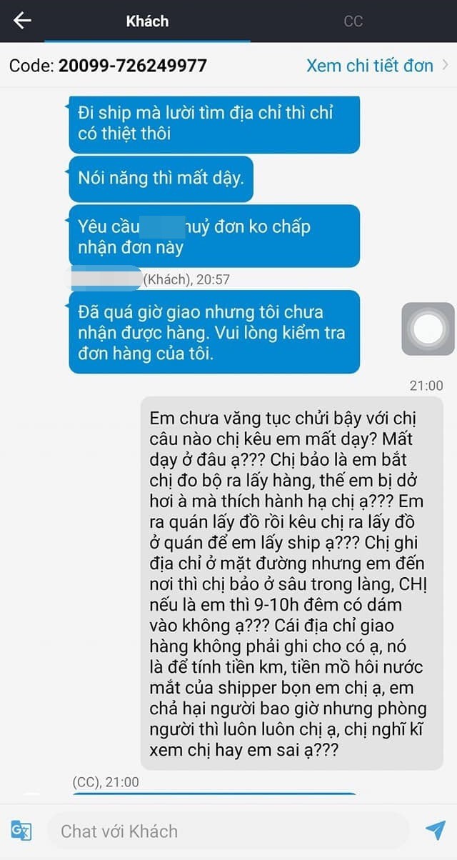Ghi địa chỉ một đằng đòi shipper giao một nẻo nhưng không được đồng ý, cô nàng có hành động khiến dân mạng phẫn nộ - 3 Ghi địa chỉ một đằng đòi shipper giao một nẻo nhưng không được đồng ý, cô nàng có hành động khiến dân mạng phẫn nộ - 3