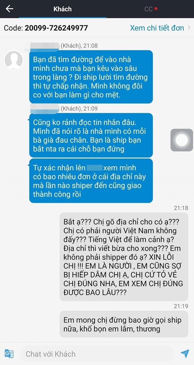 Ghi địa chỉ một đằng đòi shipper giao một nẻo nhưng không được đồng ý, cô nàng có hành động khiến dân mạng phẫn nộ - 4 Ghi địa chỉ một đằng đòi shipper giao một nẻo nhưng không được đồng ý, cô nàng có hành động khiến dân mạng phẫn nộ - 4