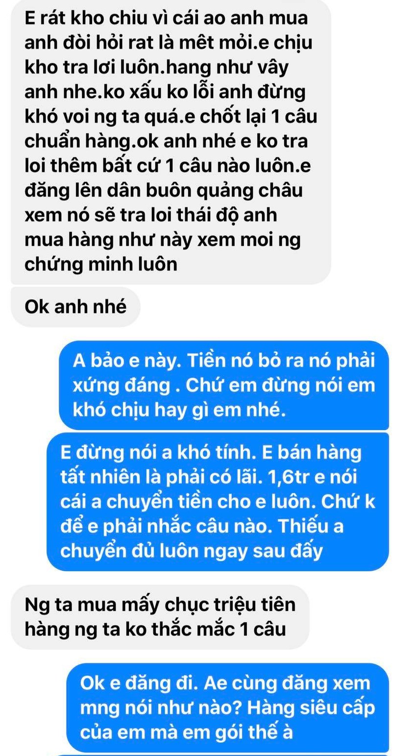 Chàng trai bàng hoàng khi mua online chiếc áo 1,6 triệu lại nhận bọc hàng như 160k, nhưng phản ứng của người bán mới gây choáng - 5 Chàng trai bàng hoàng khi mua online chiếc áo 1,6 triệu lại nhận bọc hàng như 160k, nhưng phản ứng của người bán mới gây choáng - 5