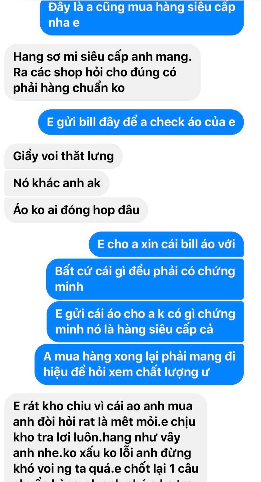 Chàng trai bàng hoàng khi mua online chiếc áo 1,6 triệu lại nhận bọc hàng như 160k, nhưng phản ứng của người bán mới gây choáng - 4 Chàng trai bàng hoàng khi mua online chiếc áo 1,6 triệu lại nhận bọc hàng như 160k, nhưng phản ứng của người bán mới gây choáng - 4