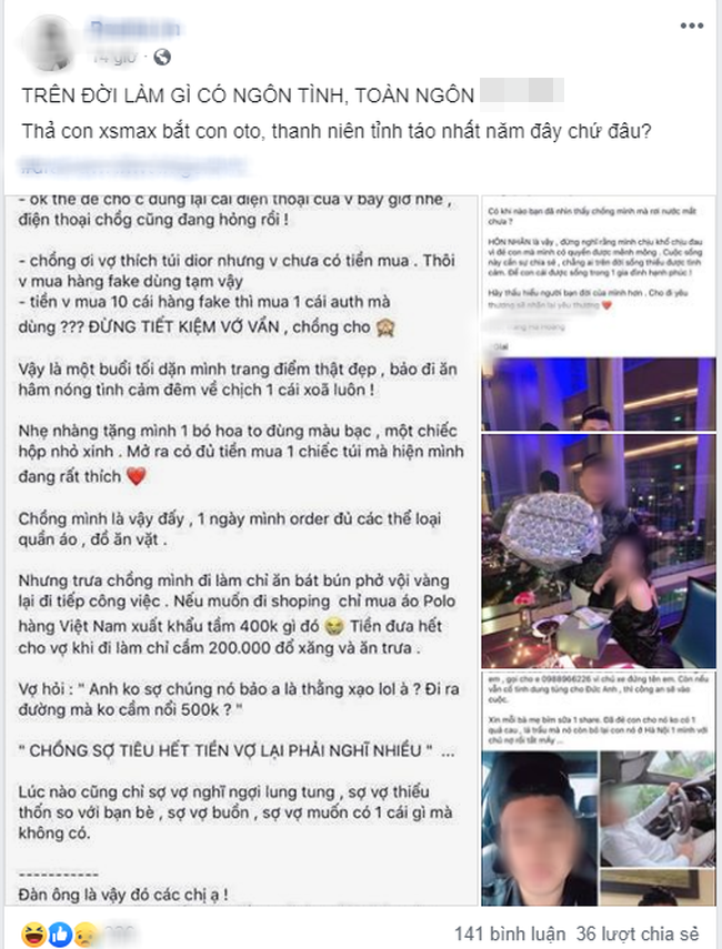 Vợ lên mạng truy tìm chồng lấy ô tô đi trốn nợ và lời giải thích khiến tất cả 'ngã ngửa' sau 1 ngày Vợ lên mạng truy tìm chồng lấy ô tô đi trốn nợ và lời giải thích khiến tất cả 'ngã ngửa' sau 1 ngày