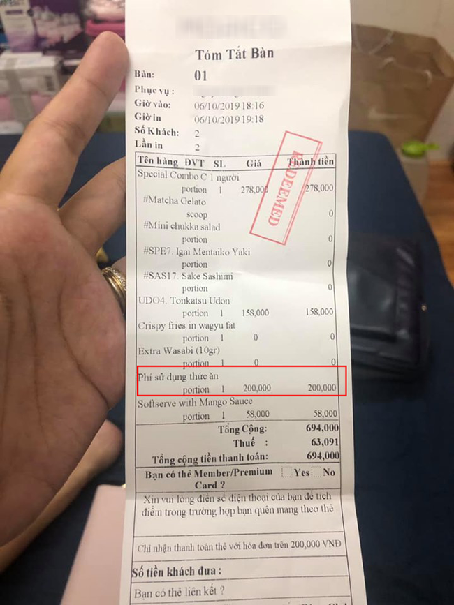 Mang đồ ăn cho con nhỏ vào nhà hàng nổi tiếng bị phụ thu 200k, mẹ bỉm sữa tức giận 'bóc phốt' nhân viên lươn lẹo - 3 Mang đồ ăn cho con nhỏ vào nhà hàng nổi tiếng bị phụ thu 200k, mẹ bỉm sữa tức giận 'bóc phốt' nhân viên lươn lẹo - 3