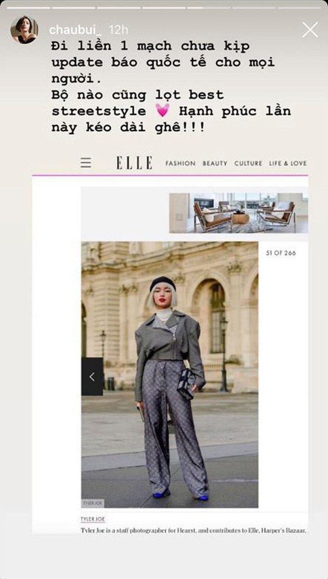 Vừa lập kỷ lục ngồi front row loạt show 'khủng', Châu Bùi còn lọt top street style của 5 web thời trang đình đám - 4 Vừa lập kỷ lục ngồi front row loạt show 'khủng', Châu Bùi còn lọt top street style của 5 web thời trang đình đám - 4