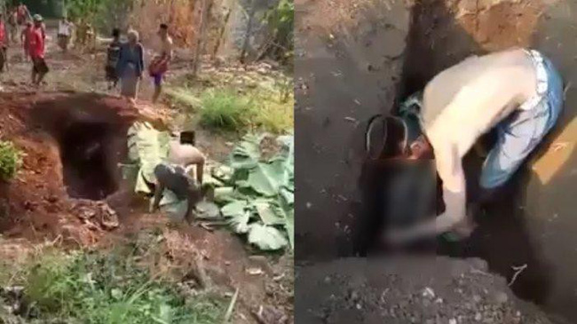 Quá thương nhớ người mẹ quá cố, anh con trai đào mộ đem bà về nhà 2 hôm rồi trả lại chỗ cũ Quá thương nhớ người mẹ quá cố, anh con trai đào mộ đem bà về nhà 2 hôm rồi trả lại chỗ cũ