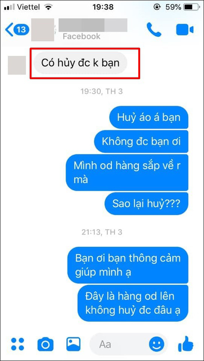 Màn tự biên tự diễn lố bịch của nữ sinh bom hàng: Order quần áo nhưng đến ngày nhận hàng thì 'bố' bỗng nhiên không cho lấy - 2 Màn tự biên tự diễn lố bịch của nữ sinh bom hàng: Order quần áo nhưng đến ngày nhận hàng thì 'bố' bỗng nhiên không cho lấy - 2