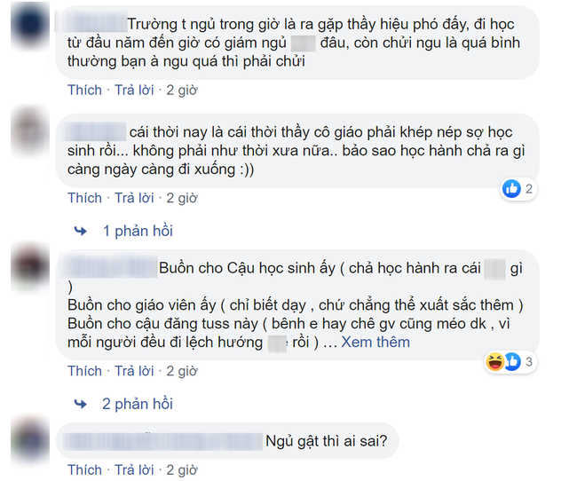 Người nhà tố giáo viên 'không lương tâm' vì quay clip học sinh ngủ gật và chiếu cho cả lớp xem, dân mạng lại có phản ứng bất ngờ - 4 Người nhà tố giáo viên 'không lương tâm' vì quay clip học sinh ngủ gật và chiếu cho cả lớp xem, dân mạng lại có phản ứng bất ngờ - 4