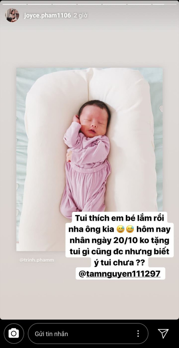 Kiểm kê nhanh thùng quà của hội hot girl - rich kid sau ngày 20/10, ái nữ nhà Minh Nhựa mạnh dạn đòi hẳn một em bé! Kiểm kê nhanh thùng quà của hội hot girl - rich kid sau ngày 20/10, ái nữ nhà Minh Nhựa mạnh dạn đòi hẳn một em bé!