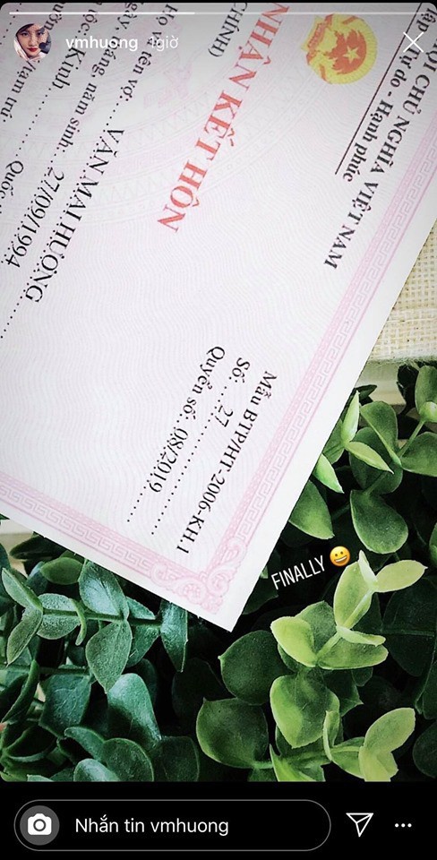 Bị nghi đăng ký kết hôn giả, Văn Mai Hương tung ảnh cô dâu, Mai Phương Thúy cùng loạt sao Việt nhiệt liệt chúc mừng - 2 Bị nghi đăng ký kết hôn giả, Văn Mai Hương tung ảnh cô dâu, Mai Phương Thúy cùng loạt sao Việt nhiệt liệt chúc mừng - 2