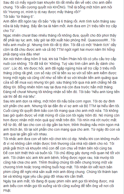 NS Xuân Hương tung chương cuối 'tự truyện' về Thanh Bạch: Anh đã liên tục dùng những đòn tấn công đê tiện nhằm triệt đường sống của tôi - 6 NS Xuân Hương tung chương cuối 'tự truyện' về Thanh Bạch: Anh đã liên tục dùng những đòn tấn công đê tiện nhằm triệt đường sống của tôi - 6