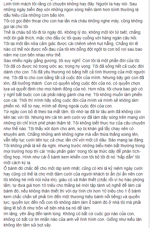 NS Xuân Hương tung chương cuối 'tự truyện' về Thanh Bạch: Anh đã liên tục dùng những đòn tấn công đê tiện nhằm triệt đường sống của tôi - 8 NS Xuân Hương tung chương cuối 'tự truyện' về Thanh Bạch: Anh đã liên tục dùng những đòn tấn công đê tiện nhằm triệt đường sống của tôi - 8
