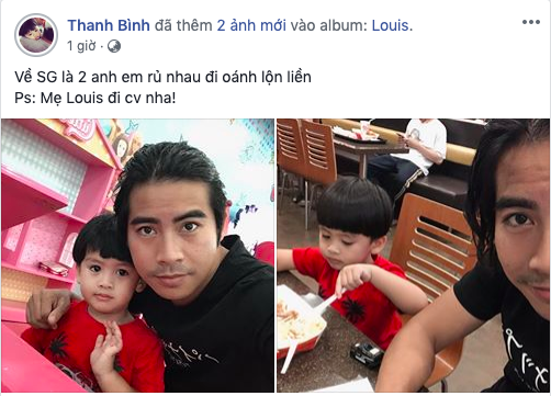Đi chơi cùng con ngày 20/10 nhưng thiếu bóng dáng vợ, Thanh Bình lập tức lên tiếng giải thích Đi chơi cùng con ngày 20/10 nhưng thiếu bóng dáng vợ, Thanh Bình lập tức lên tiếng giải thích