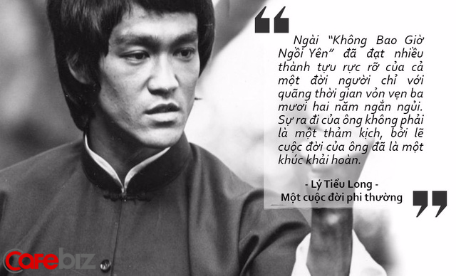 Huyền thoại võ thuật Lý Tiểu Long và sự thật lời tiên liệu về cái chết của chính mình Huyền thoại võ thuật Lý Tiểu Long và sự thật lời tiên liệu về cái chết của chính mình