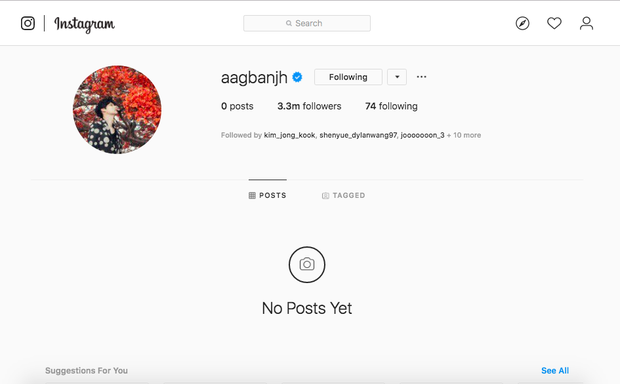Showbiz đang loạn, Ahn Jae Hyun có động thái gây hoang mang trên Instagram Showbiz đang loạn, Ahn Jae Hyun có động thái gây hoang mang trên Instagram