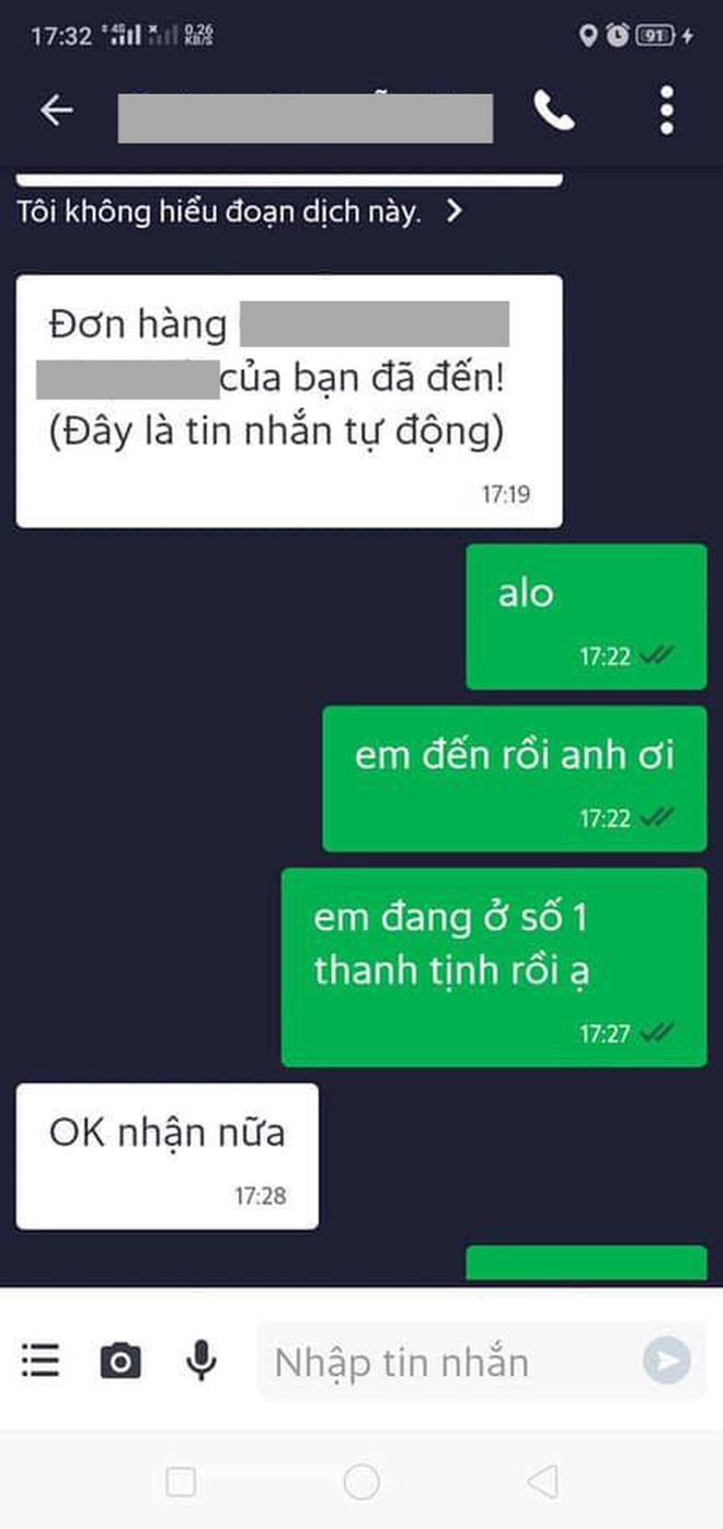Xôn xao câu chuyện anh shipper ở Đà Nẵng bị bom 13 suất cơm, tin nhắn cợt nhả của 'thượng đế' còn gây phẫn nộ hơn - 3 Xôn xao câu chuyện anh shipper ở Đà Nẵng bị bom 13 suất cơm, tin nhắn cợt nhả của 'thượng đế' còn gây phẫn nộ hơn - 3