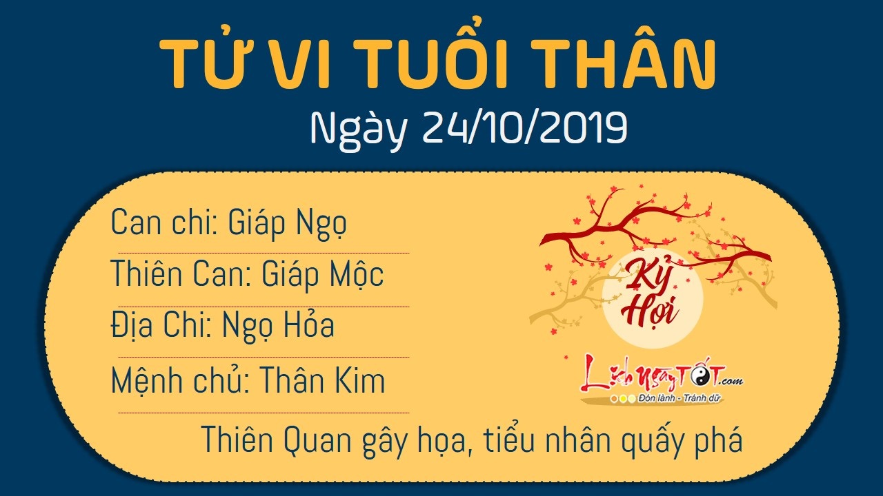 Tử vi thứ 5 ngày 24/10/2019 của 12 con giáp: Sửu được đánh giá cao, Thân bị tiểu nhân quấy phá - 8 Tử vi thứ 5 ngày 24/10/2019 của 12 con giáp: Sửu được đánh giá cao, Thân bị tiểu nhân quấy phá - 8