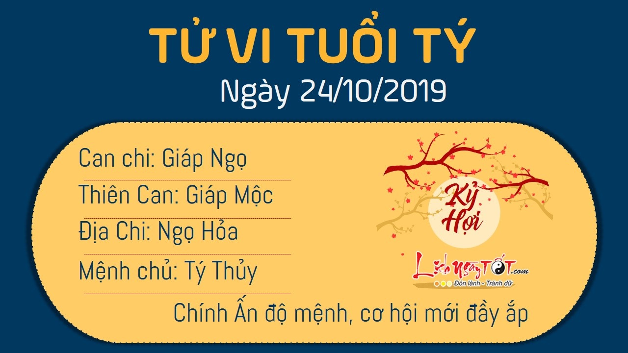 Tử vi thứ 5 ngày 24/10/2019 của 12 con giáp: Sửu được đánh giá cao, Thân bị tiểu nhân quấy phá Tử vi thứ 5 ngày 24/10/2019 của 12 con giáp: Sửu được đánh giá cao, Thân bị tiểu nhân quấy phá