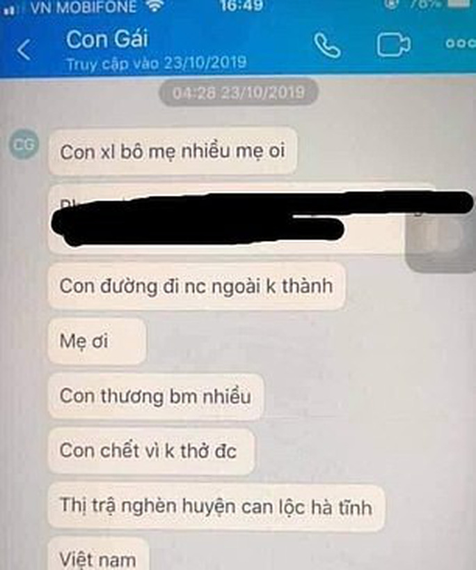 Tin nhắn ám ảnh của 'người phụ nữ Việt' chết trong container ở Anh? Tin nhắn ám ảnh của 'người phụ nữ Việt' chết trong container ở Anh?