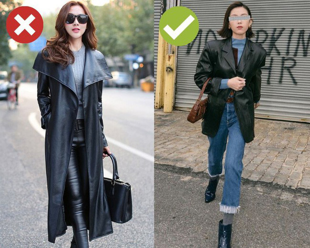 Đồ da là ngôi sao mùa lạnh, diện lên sành điệu bá cháy nhưng mắc 3 lỗi sau thì bạn sẽ thành thảm họa như chơi - 3 Đồ da là ngôi sao mùa lạnh, diện lên sành điệu bá cháy nhưng mắc 3 lỗi sau thì bạn sẽ thành thảm họa như chơi - 3