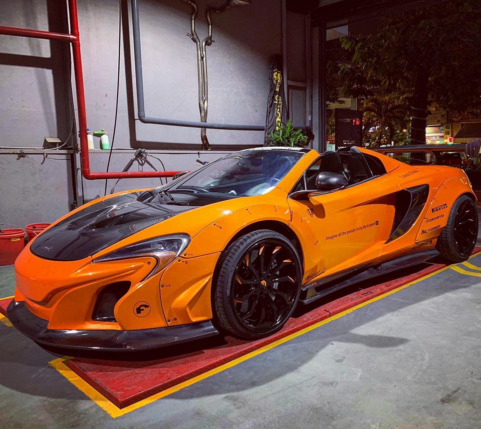 McLaren 650S Spider độ Liberty Walk lộ diện McLaren 650S Spider độ Liberty Walk lộ diện