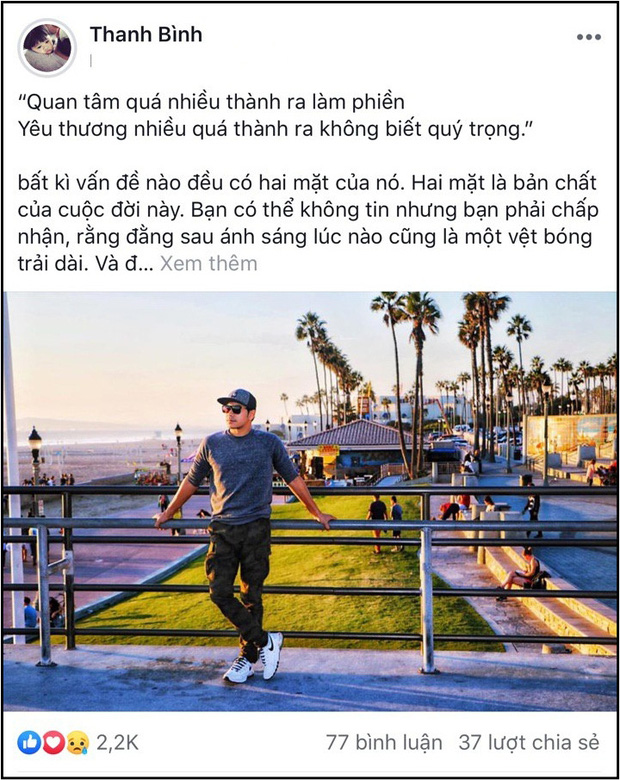 Giữa lúc tin đồn rạn nứt hôn nhân chưa kịp lắng xuống, Ngọc Lan và Thanh Bình đồng loạt đăng status tâm trạng khiến người hâm mộ hoang mang - 1 Giữa lúc tin đồn rạn nứt hôn nhân chưa kịp lắng xuống, Ngọc Lan và Thanh Bình đồng loạt đăng status tâm trạng khiến người hâm mộ hoang mang - 1
