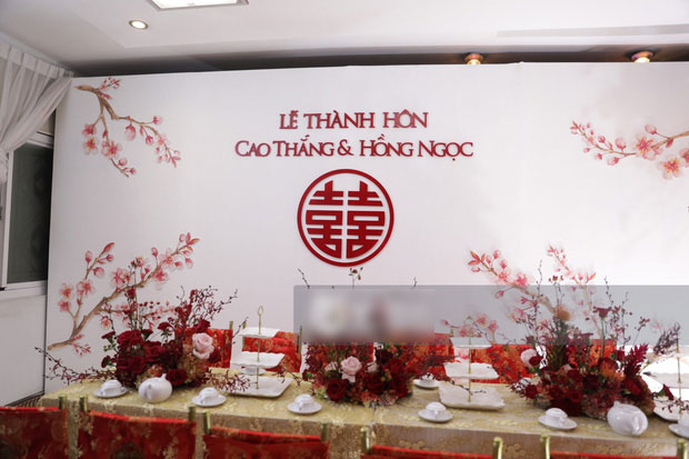 Trước giờ G: Biệt thự nhà chú rể Ông Cao Thắng ngập tràn sắc đỏ, các công đoạn được hoàn tất để chuẩn bị rước cô dâu về nhà - 3 Trước giờ G: Biệt thự nhà chú rể Ông Cao Thắng ngập tràn sắc đỏ, các công đoạn được hoàn tất để chuẩn bị rước cô dâu về nhà - 3