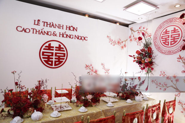 Trước giờ G: Biệt thự nhà chú rể Ông Cao Thắng ngập tràn sắc đỏ, các công đoạn được hoàn tất để chuẩn bị rước cô dâu về nhà - 4 Trước giờ G: Biệt thự nhà chú rể Ông Cao Thắng ngập tràn sắc đỏ, các công đoạn được hoàn tất để chuẩn bị rước cô dâu về nhà - 4