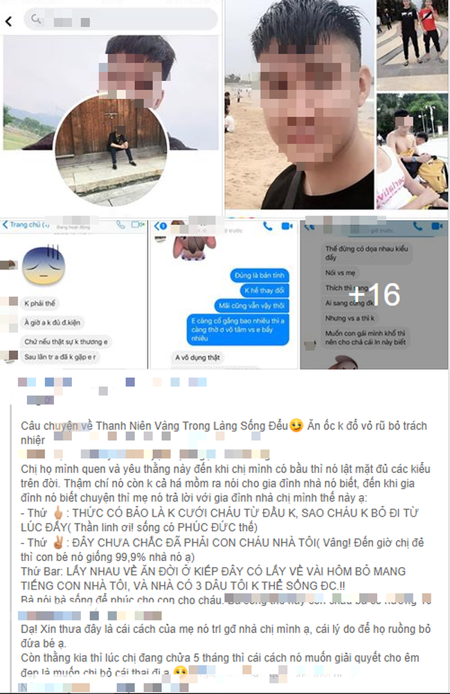 Thanh niên bị 'bóc phốt' không nhận con, được bà mẹ cũng 'cạn tình' không kém Thanh niên bị 'bóc phốt' không nhận con, được bà mẹ cũng 'cạn tình' không kém