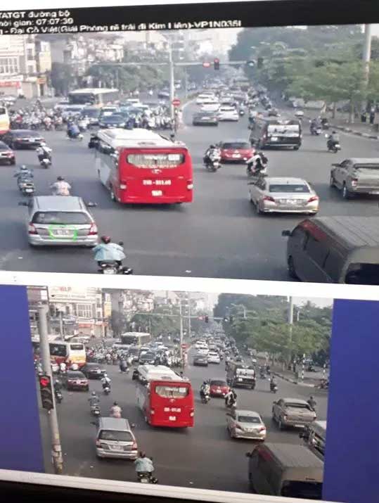 Phạt nguội gần 350 phương tiện đi vào làn BRT - 1 Phạt nguội gần 350 phương tiện đi vào làn BRT - 1